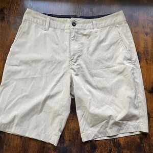 RSQ Light Tan Flat Front Shorts